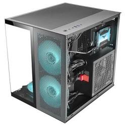 Boitier Mini Tour Micro ATX Mars Gaming MC-Nova avec panneaux vitrés (Noir)