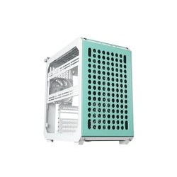 Boitier Moyen Tour ATX Cooler Master Qube 500 Flatpack avec panneau vitré (Rose/Vert/Blanc)