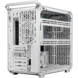 Boitier Moyen Tour E-ATX Cooler Master Qube 500 Flatpack avec panneau vitré (Blanc)