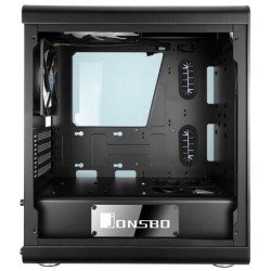 Boitier Mini Tour Micro ATX Jonsbo RM3 avec panneaux vitrés (Noir)