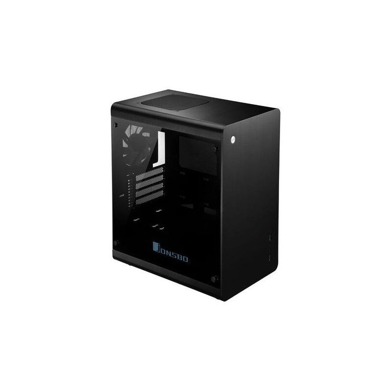 Boitier Mini Tour Micro ATX Jonsbo RM3 avec panneaux vitrés (Noir)