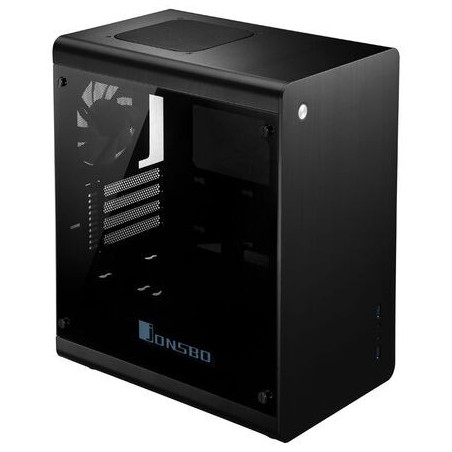 Boitier Mini Tour Micro ATX Jonsbo RM3 avec panneaux vitrés (Noir)