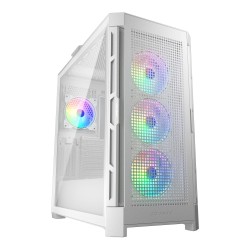 Boitier Moyen Tour E-ATX Cougar DuoFace Pro RGB avec panneaux vitrés (Blanc)