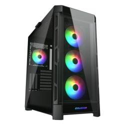 Boitier Moyen Tour E-ATX Cougar DuoFace Pro RGB avec panneaux vitrés (Noir)