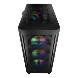 Boitier Moyen Tour E-ATX Cougar DuoFace Pro RGB avec panneaux vitrés (Noir)