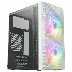 Boitier Mini Tour Micro ATX Mars Gaming MC-Me RGB avec panneau vitré (Blanc)