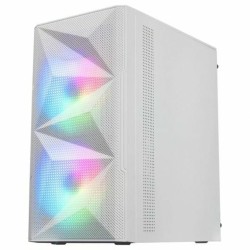 Boitier Mini Tour Micro ATX Mars Gaming MC-Me RGB avec panneau vitré (Blanc)