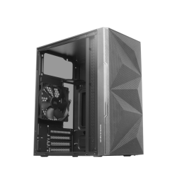 Boitier Mini Tour Micro ATX Mars Gaming MC-1500 avec panneau vitré (Noir)