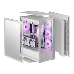 Boitier Grand Tour E-ATX Mars Gaming MC-Ultra RGB avec panneaux vitrés (Blanc)