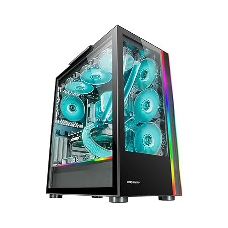 Boitier Grand Tour E-ATX Mars Gaming MC-Ultra RGB avec panneaux vitrés (Noir)