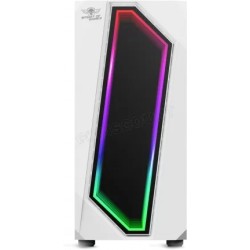 Boitier Moyen Tour ATX Spirit of Gamer Infinity RGB avec panneaux vitrés (Blanc)