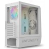 Boitier Moyen Tour ATX Spirit of Gamer Infinity RGB avec panneaux vitrés (Blanc)