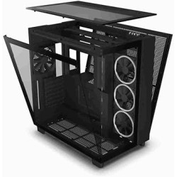 Boitier Moyen Tour ATX NZXT H9 Elite RGB avec panneaux vitrés (Noir)