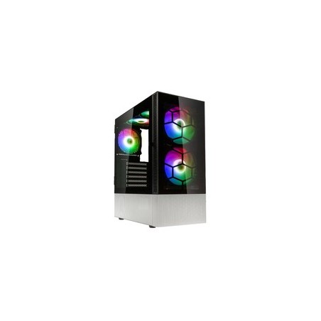 Boitier Moyen Tour E-ATX Kolink Observatory MX RGB avec panneaux vitrés (Noir/Blanc)