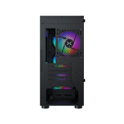 Boitier Mini Tour Micro ATX Xigmatek NYX Air RGB avec panneau vitré (Noir)