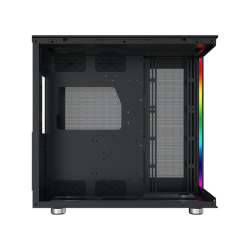 Boitier Moyen Tour E-ATX Xigmatek Aqua Ultra Air RGB avec panneaux vitrés (Noir)