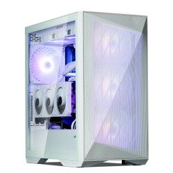 Boitier Moyen Tour E-ATX Zalman Z9 Iceberg MS RGB avec panneau vitré (blanc)