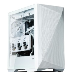 Boitier Moyen Tour E-ATX Zalman Z9 Iceberg MS RGB avec panneau vitré (blanc)