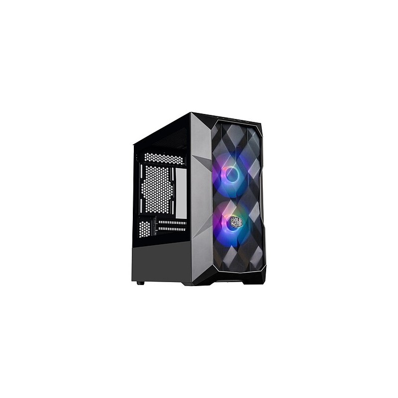 Boitier Micro ATX Cooler Master MasterBox TD300 Mesh RGB avec panneau vitré (Noir)