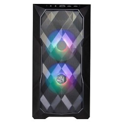 Boitier Micro ATX Cooler Master MasterBox TD300 Mesh RGB avec panneau vitré (Noir)