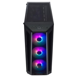 Boitier Moyen Tour ATX Cooler Master MasterBox 520 avec panneaux vitrés (Noir)