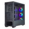 Boitier Moyen Tour ATX Cooler Master MasterBox 520 avec panneaux vitrés (Noir)