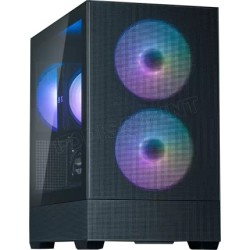 Boitier Mini Tour Micro ATX Zalman P30 RGB avec panneaux vitrés (Noir)