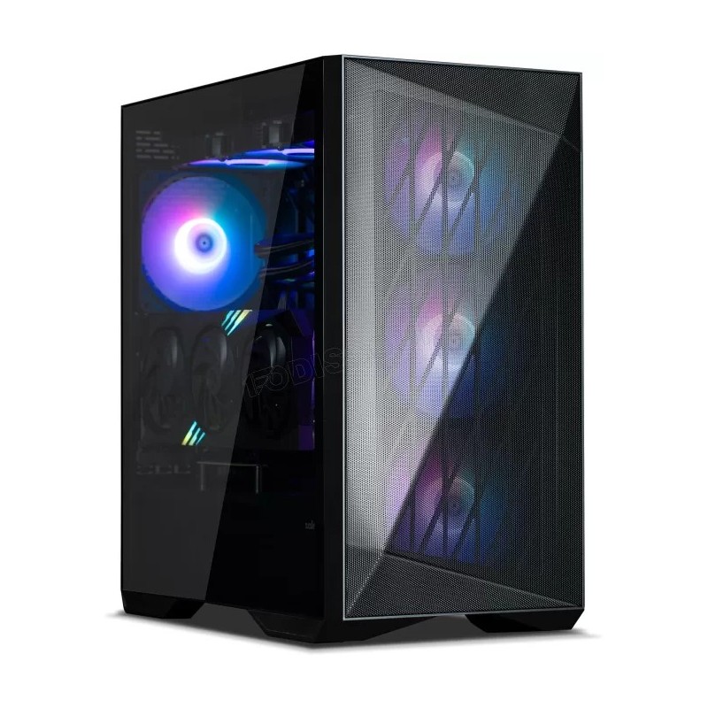 Boitier Moyen Tour E-ATX Zalman Z9 Iceberg MS RGB avec panneau vitré (Noir)