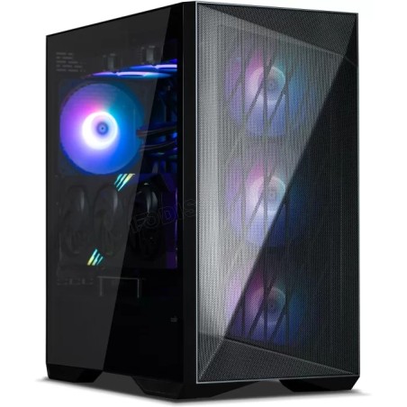 Boitier Moyen Tour E-ATX Zalman Z9 Iceberg MS RGB avec panneau vitré (Noir)