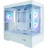 Boitier Mini Tour Micro ATX Zalman P30 RGB avec panneaux vitrés (Blanc)