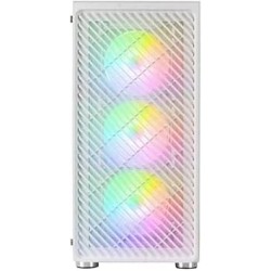 Boitier Moyen Tour ATX Mars Gaming MC-F RGB avec panneau vitré (Blanc)