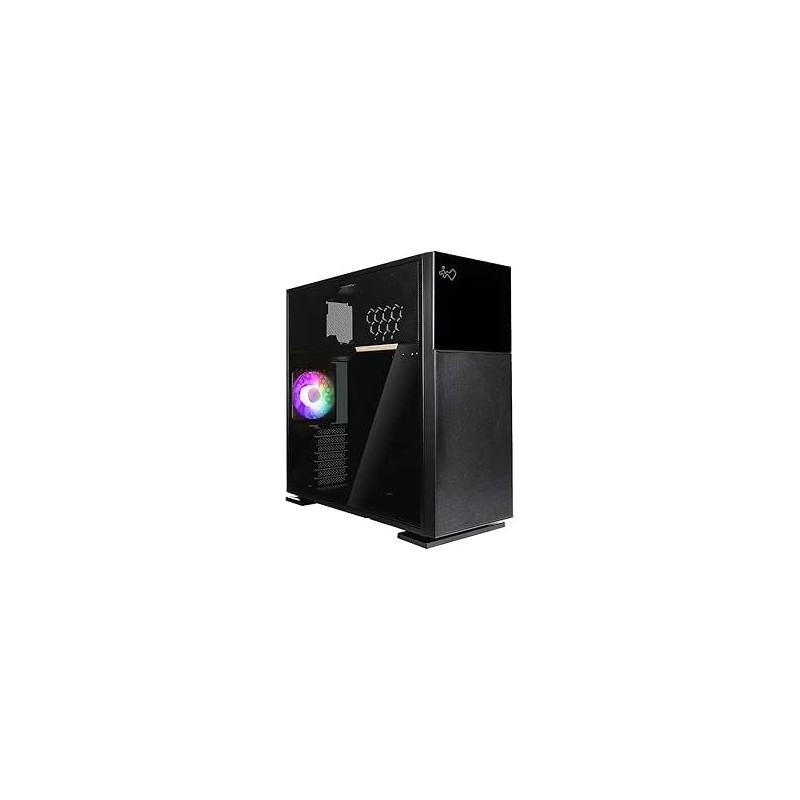 Boitier Moyen Tour E-ATX InWin 515 RGB avec panneau vitré (Noir)