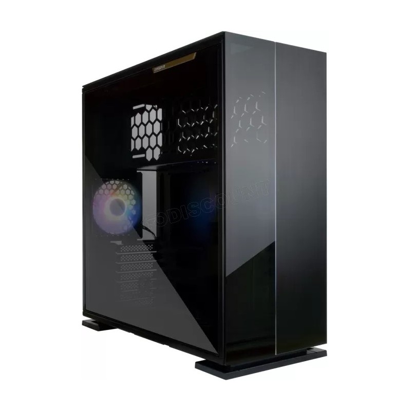 Boitier Moyen Tour E-ATX InWin 315 avec panneau vitré (Noir)