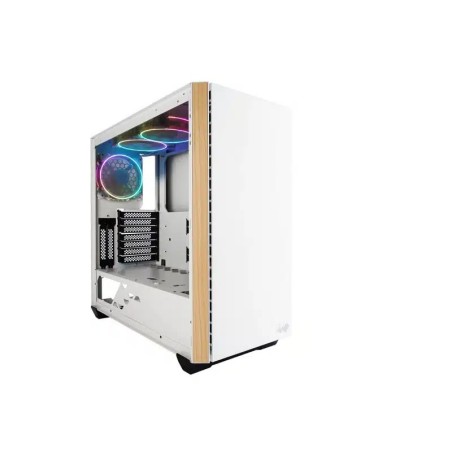 Boitier Moyen Tour E-ATX InWin 216 RGB avec panneau vitré (Blanc)