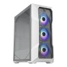 Boitier Moyen Tour E-ATX Cooler Master MasterBox TD500 Mesh V2 RGB avec panneau vitré (Blanc)