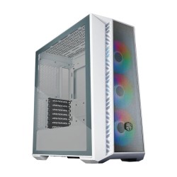 Boitier Moyen Tour E-ATX Cooler Master MasterBox MB520 Mesh RGB avec panneau vitré (Blanc)