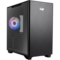 Boitier Moyen Tour E-ATX InWin A5 RGB avec panneau vitré (Noir)