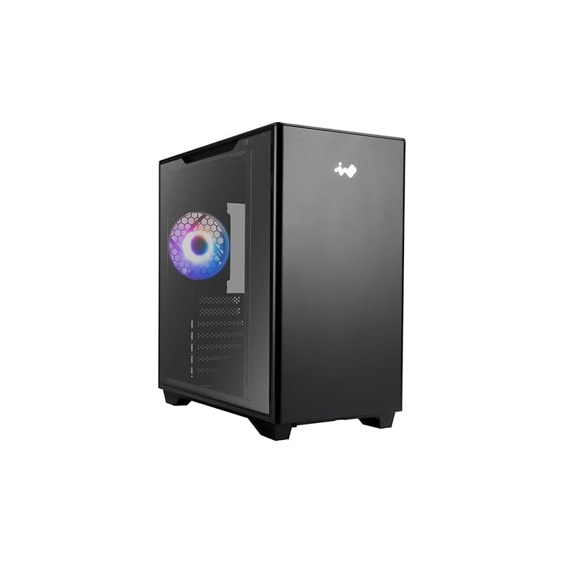 Boitier Moyen Tour E-ATX InWin A5 RGB avec panneau vitré (Noir)