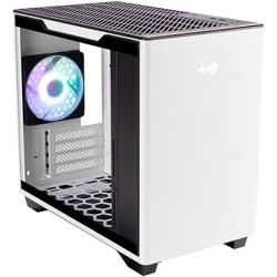 Boitier Mini Tour Micro ATX InWin A3 RGB avec panneau vitré (Blanc)