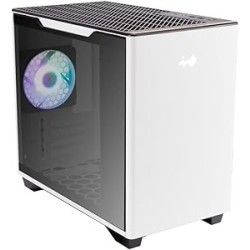 Boitier Mini Tour Micro ATX InWin A3 RGB avec panneau vitré (Blanc)