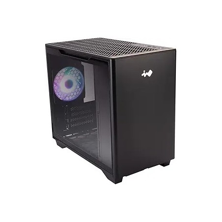 Boitier Mini Tour Micro ATX InWin A3 RGB avec panneau vitré (Noir)