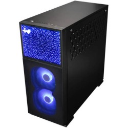 Boitier Moyen Tour E-ATX InWin N515 RGB avec panneau vitré (Noir)