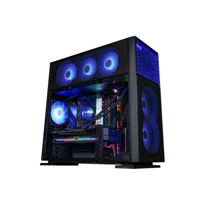 Boitier Moyen Tour E-ATX InWin N515 RGB avec panneau vitré (Noir)