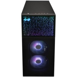 Boitier Moyen Tour E-ATX InWin N515 RGB avec panneau vitré (Noir)