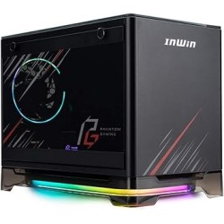 Boitier Mini Tour Mini ITX InWin A1 Plus Phantom Gaming Edition RGB avec panneau vitré + Alimentation 650W (Noir)