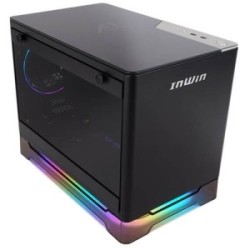 Boitier Mini Tour Mini ITX InWin A1 Prime RGB avec panneau vitré + Alimentation 750W (Noir)