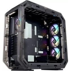 Boitier Moyen Tour E-ATX InWin Airforce RGB avec panneaux vitrés (Noir)