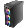 Boitier Moyen Tour ATX Antec AX61 Elite RGB avec panneau vitré (Noir)