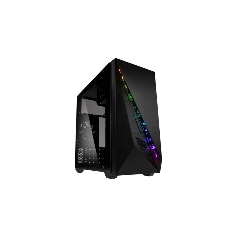 Boitier Mini Tour Micro ATX Kolink Inspire K2 Plus RGB avec panneau vitré (Noir)