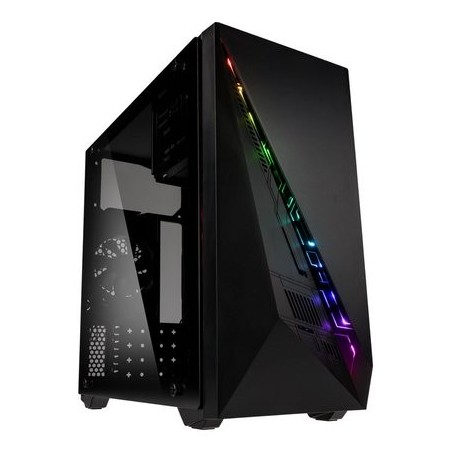 Boitier Mini Tour Micro ATX Kolink Inspire K2 Plus RGB avec panneau vitré (Noir)